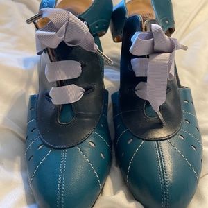 Fluevog Mesmerize sling back sandal 9.5